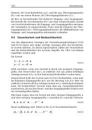 9.4 Steuerbarkeit und Beobachtbarkeit - Institut für ...
