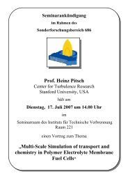 Prof. Heinz Pitsch - Institut fÃ¼r Regelungstechnik (IRT) der RWTH ...
