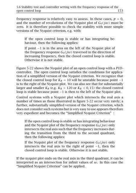 Simplified Nyquist Criterion