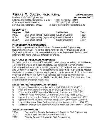 Resume (pdf file)