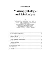Massenpsychologie und Ich-Analyse - Irwish.de