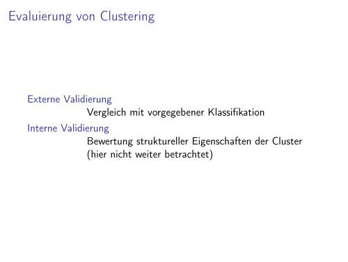 Dokumenten-Clustering