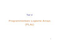 Programmierbare Logische Arrays (PLAs)