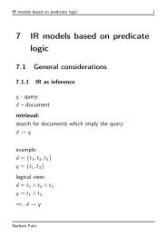 7 IR models based on predicate logic