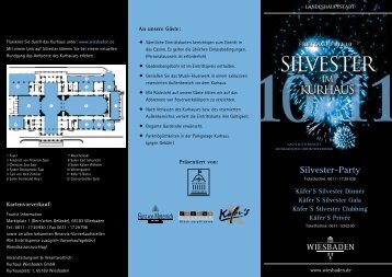 Silvester-Party - ISA-Guide