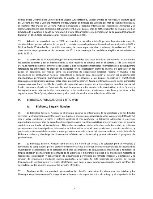 Selección de Decisiones y Documentos del Decimoséptimo Período ...