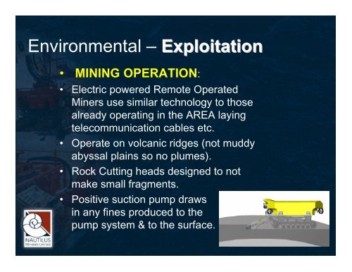 Exploration for and Pre-feasibility of mining Polymetallic Sulphides ...