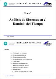 Tema 3 Análisis de Sistemas en el Dominio del Tiempo ...