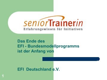 zu EFI Deutschland eV - ISAB-Institut