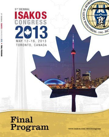 Final Program - ISAKOS