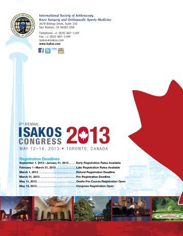 Call for Abstracts - ISAKOS