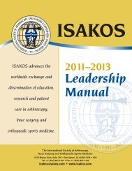 ISAKOS Presidents