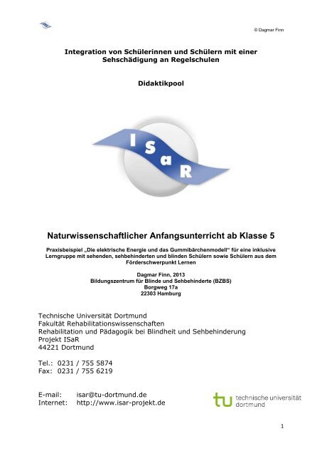 Naturwissenschaftlicher Anfangsunterricht Ab Klasse 5 Isar Projekt