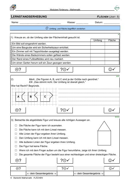 5.3.3 FlÃ¤chen (Ã¼berarbeitete Fassung 2011) - Bayerische Mittelschule