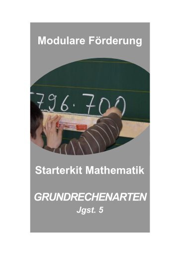 5.2 Grundrechenarten - Bayerische Mittelschule