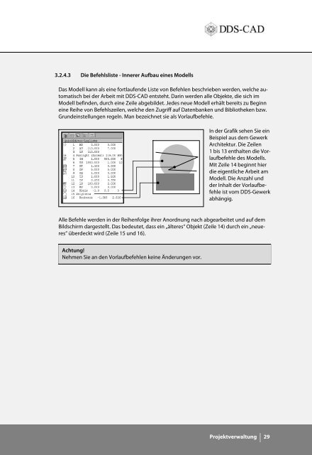 DDS-CAD ist mehr als Zeichnen, DDS-CAD ist Modellieren