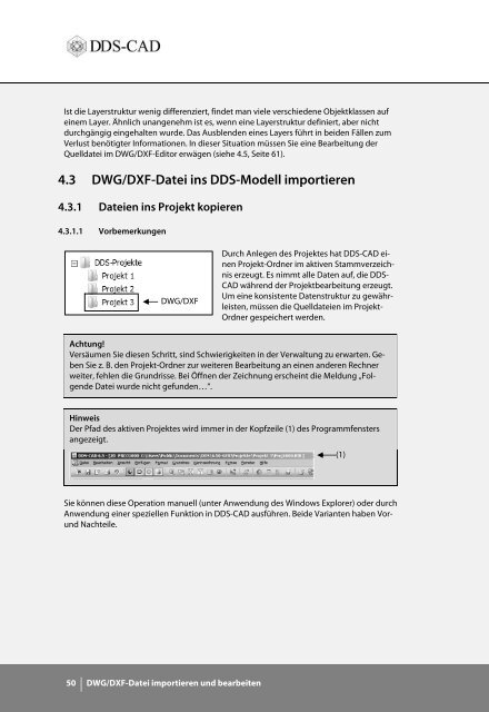 DDS-CAD ist mehr als Zeichnen, DDS-CAD ist Modellieren