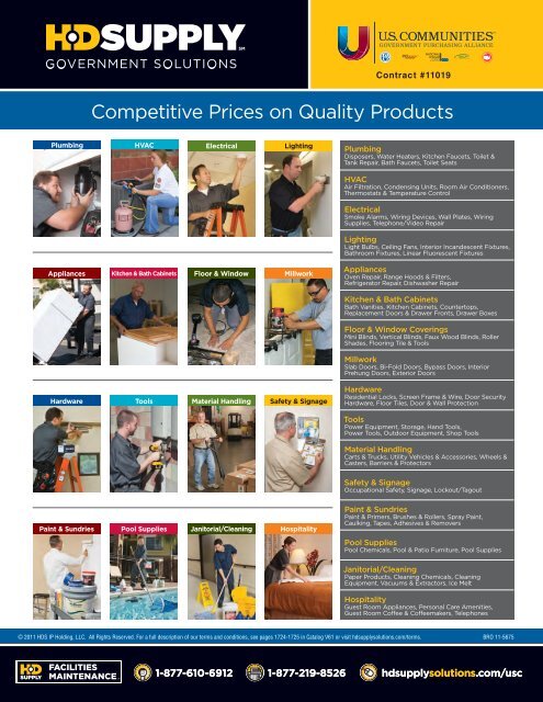 HD SUPPLY - Government Solutions: Competitive Prices on Quality ...