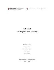 Nollywood: The Nigerian Film Industry - Institute for Strategy and ...