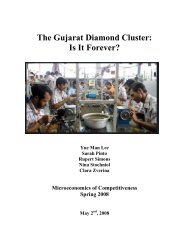 The Gujarat Diamond Cluster: Is It Forever? - Institute for Strategy ...