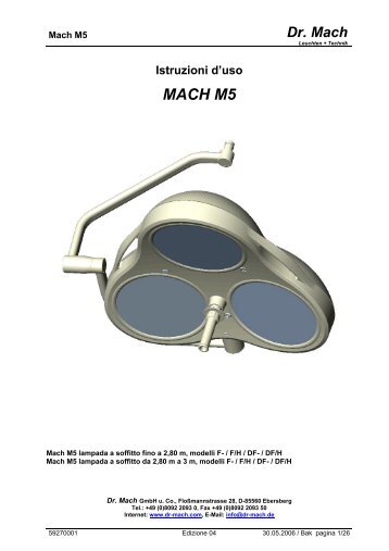 MACH M5 - Dr. Mach