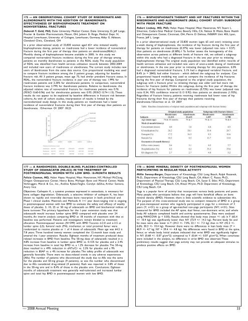 Program Book and Abstracts - ISCD