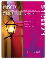 Program Book - ISCD