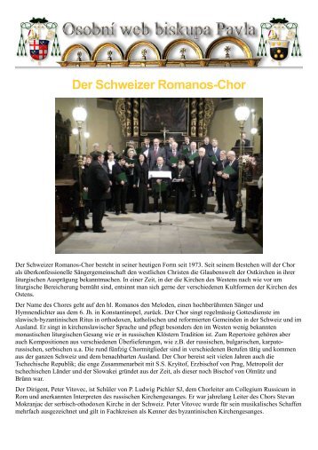 Der Schweizer Romanos-Chor - Ischi.biz