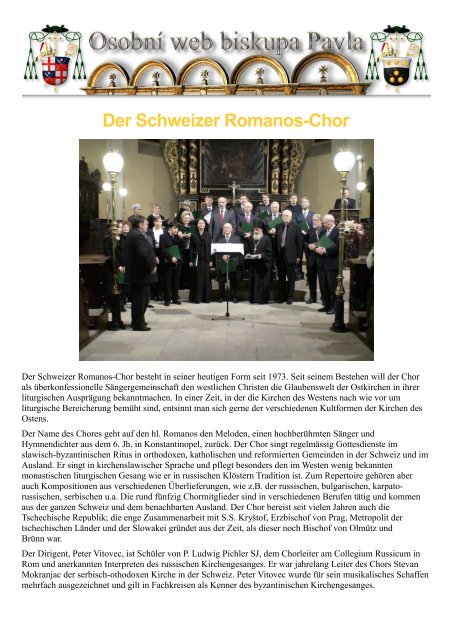 Der Schweizer Romanos-Chor - Ischi.biz