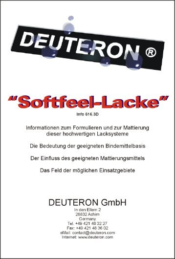 Untitled - Deuteron GmbH