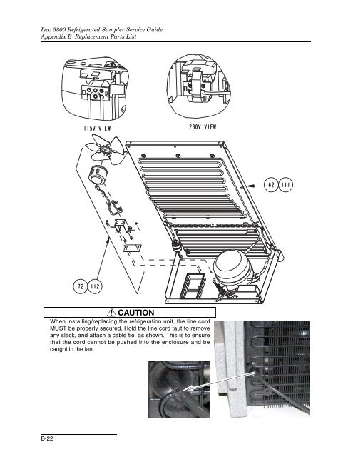 5800 Refrigerated Sampler Service Guide - Isco