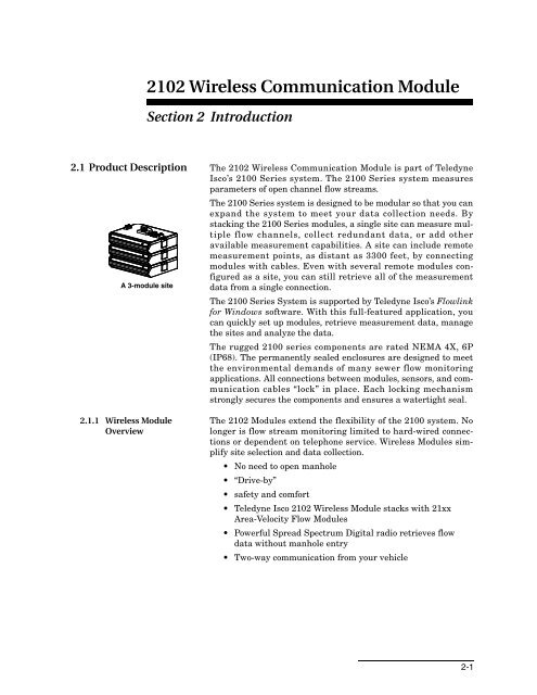 2102 Wireless Module - Isco