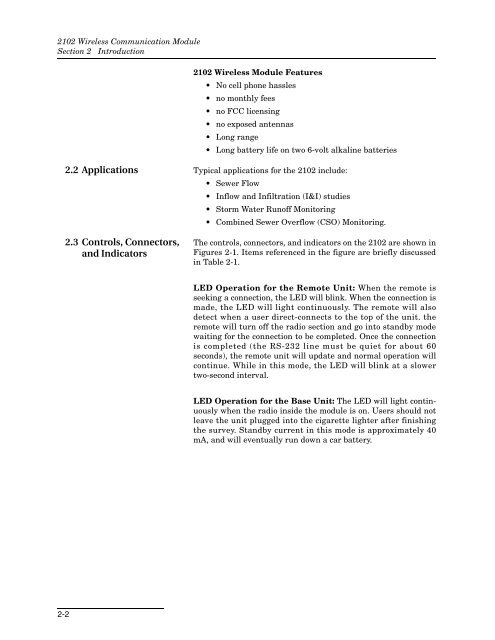 2102 Wireless Module - Isco