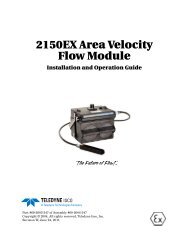 2150EX AV Flow Module - Isco