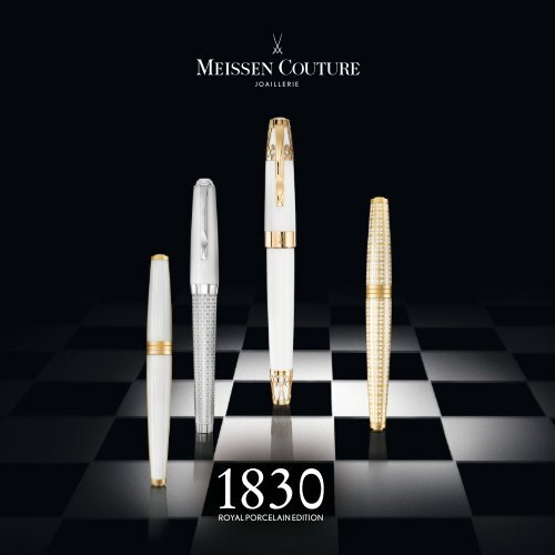 MEISSEN COUTURE - 1830 Royal Porcelain Edition