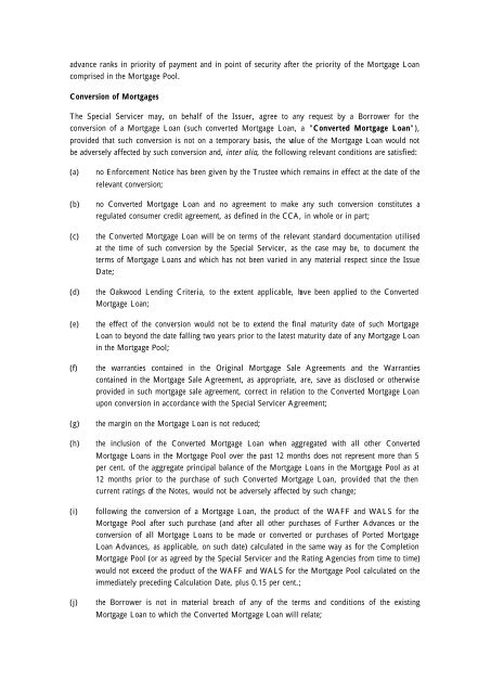 ALBA 2007 â 1 plc - Irish Stock Exchange