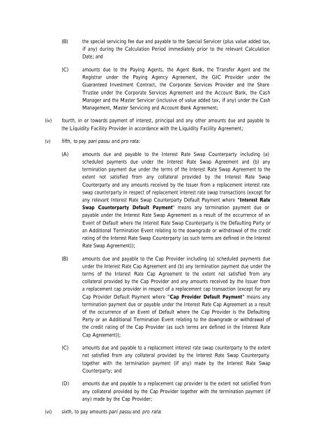 ALBA 2007 â 1 plc - Irish Stock Exchange