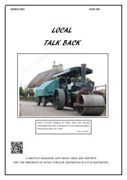 LOCAL TALK BACK March 2014