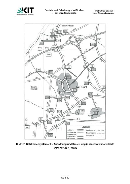 Betrieb und Erhaltung von StraÃen - Institut fÃ¼r StraÃen- und ...