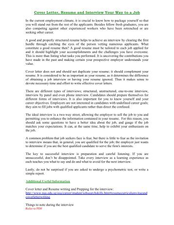 the best cover letter ever