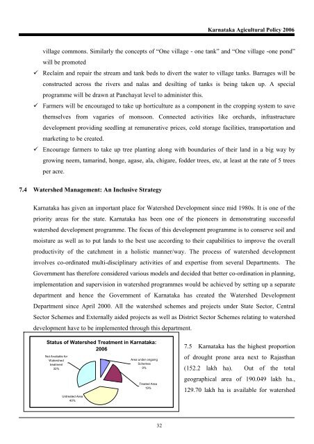 Karnataka Agricultural Policy - Institute for Social and Economic ...