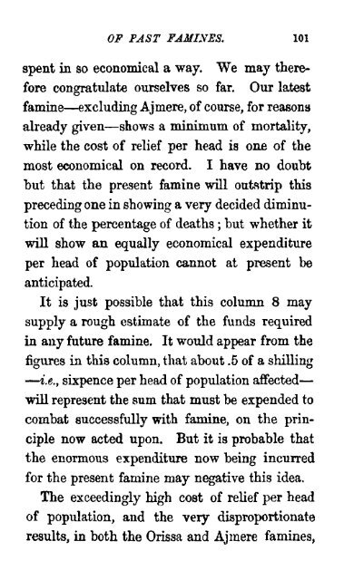 INDIAN FAMINES - Institute for Social and Economic Change