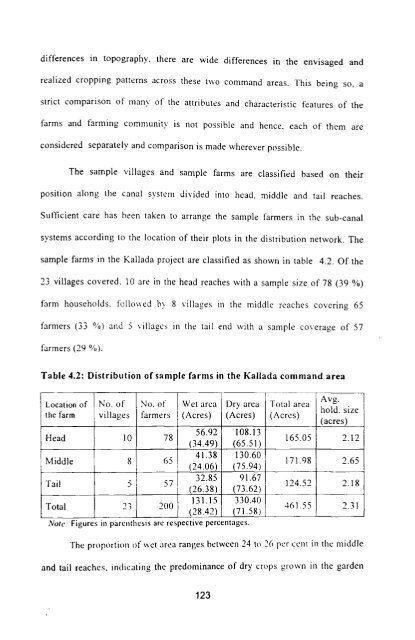 economics of on-farm development - Institute for Social and ...