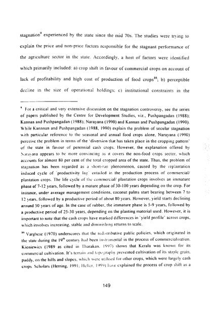 economics of on-farm development - Institute for Social and ...