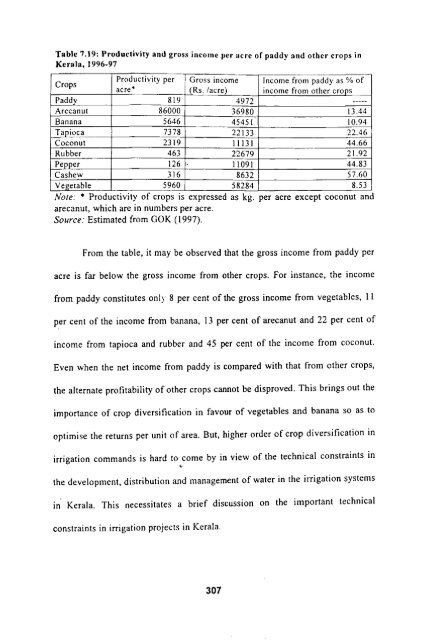 economics of on-farm development - Institute for Social and ...