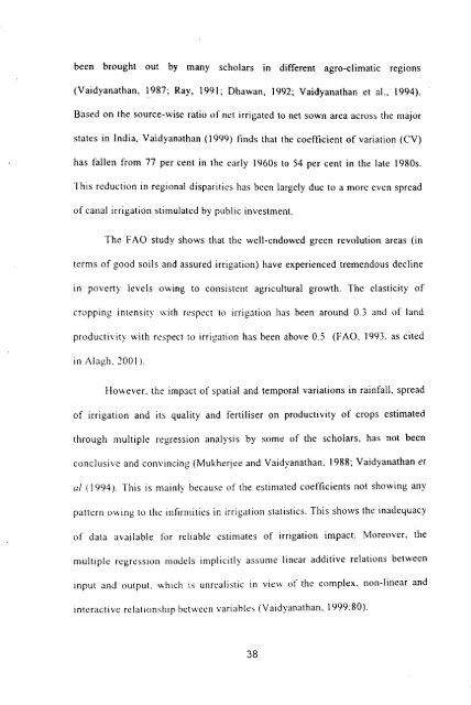 economics of on-farm development - Institute for Social and ...