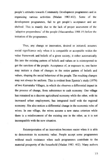 SERICUL TURE AND THE PROCESS OF CHANGE - Institute for ...