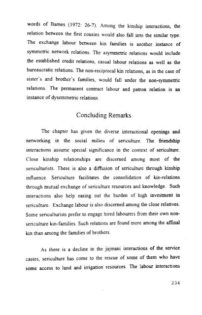 SERICUL TURE AND THE PROCESS OF CHANGE - Institute for ...