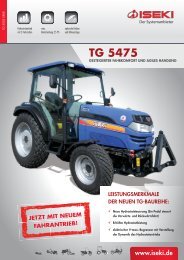TG 5475 datenblatt 11_2011.indd - Iseki