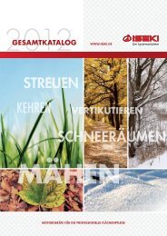 MotorgerÃ¤tekatalog 2012 - Iseki